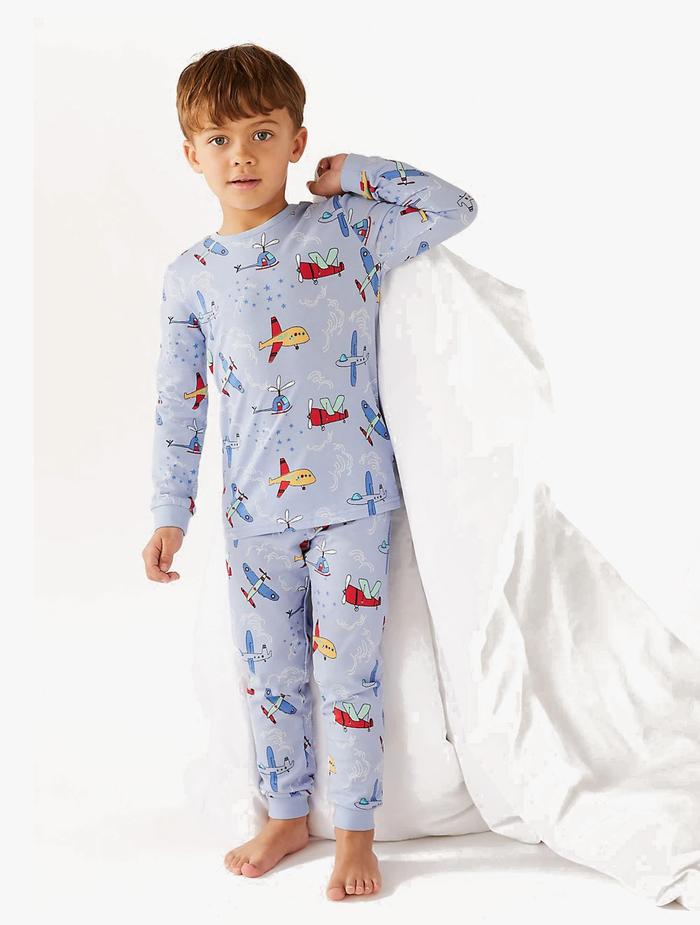 Jual Mu0026S - Piyama Anak - Cotton Rich Transport Pyjamas - Kab. Bogor - Marks  u0026 Spencer | Tokopedia