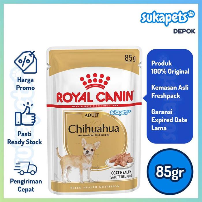 Jual Royal Canin Chihuahua Adult Makanan Anjing Dewasa Wet 85gr