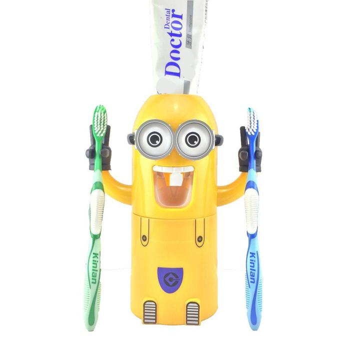 Gambar Instore Aksesoris Kamar Mandi Kreatif Multi use Toothbrush Holder dari bedakbayi undefined Tokopedia
