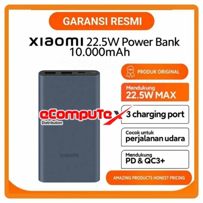 Gambar Xiaomi power bank 22.5w 10000mah quick charging ori & garansi resmi dari eCompuTex Distribusi undefined Tokopedia