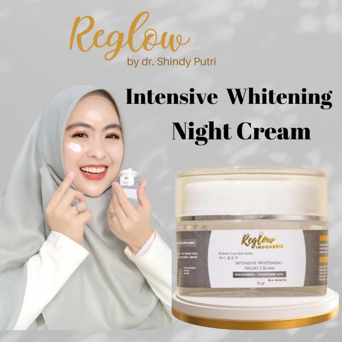Gambar NIGHT CREAM REGLOW Pelembab Wajah Glowing Whitening & Brightening BPOM - Night Cream dari Reglow.skincare_medan undefined Tokopedia