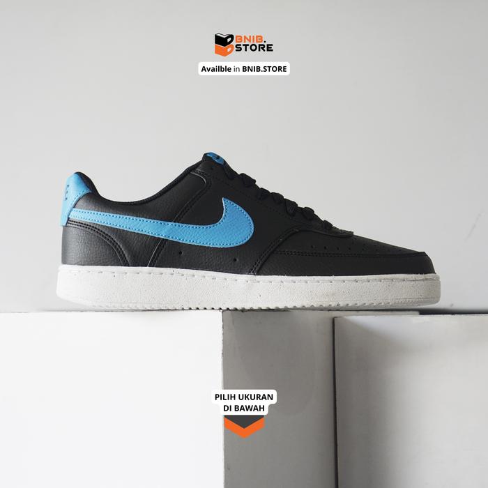 Gambar Sepatu Pria NIKE Court Vision Low NN Black Blue [DH2987 005] Original - EUR 42.5 dari BNIBSTORE_NEW undefined Tokopedia