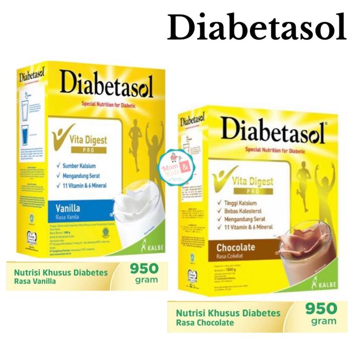 Gambar Promo DIABETASOL VANILA COKLAT 1kg Diabetasol 1000gr Murah dari athayas books undefined Tokopedia