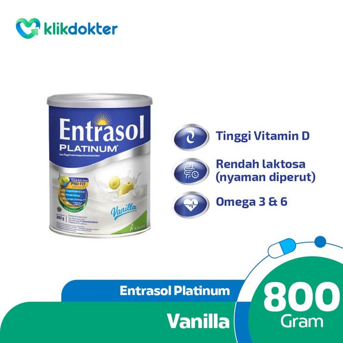 Gambar Dijual Entrasol Platinum Vanilla 800gr Berkualitas dari aminata books undefined Tokopedia