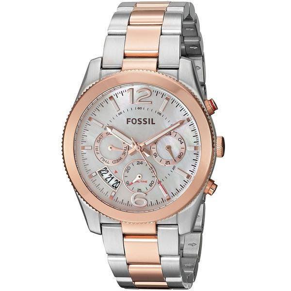 Jam Tangan Wanita Perfect Boyfriend Multifunction Two Tone Stainless