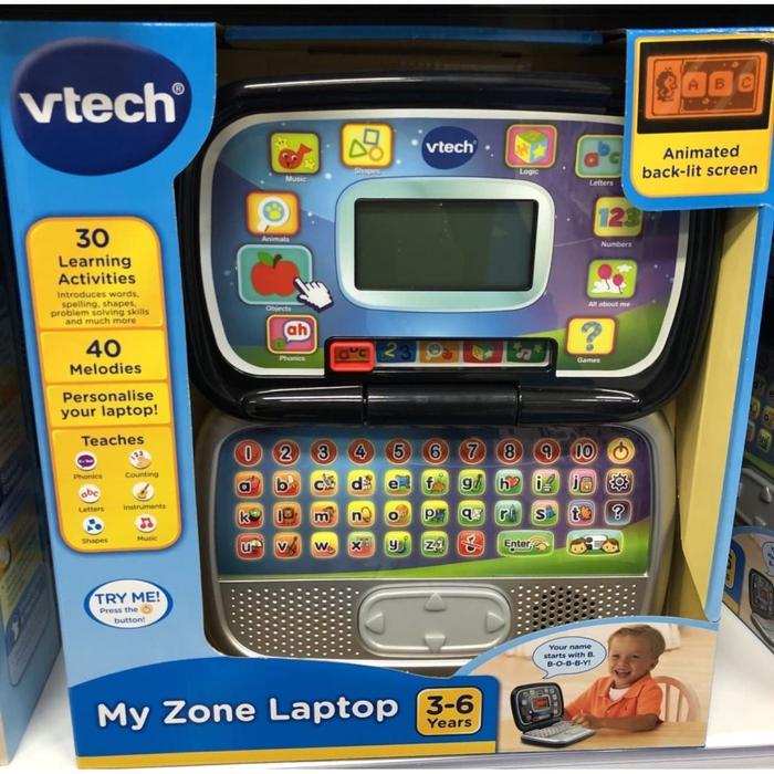 Vtech Interactive Kids Laptop Mainan Original From Aussie Diskon