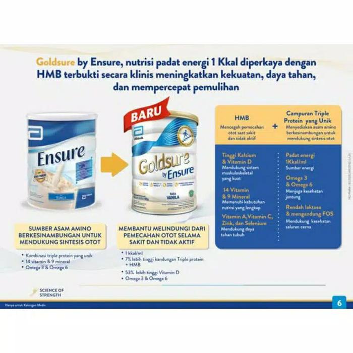 Gambar Jual Goldsure Vanila 400gr BY Ensure Diskon dari athayas books undefined Tokopedia
