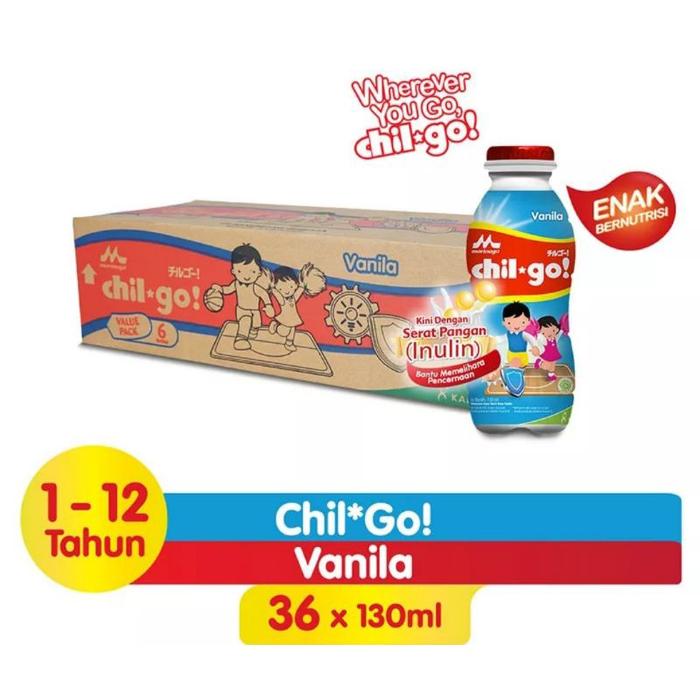 Gambar Dijual CHIL GO Susu Vanila UHT 36x130mlkarton Berkualitas dari alden books undefined Tokopedia