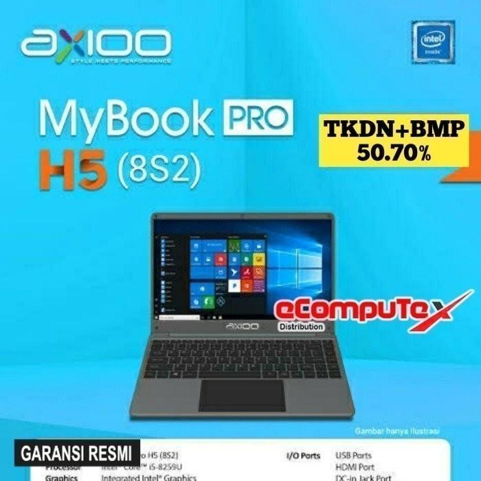 Gambar LAPTOP AXIOO MYBOOK PRO H5 (8S2) i5 8GB 256GB 14"FHD IPS TKDN RESMI dari eCompuTex Distribusi undefined Tokopedia