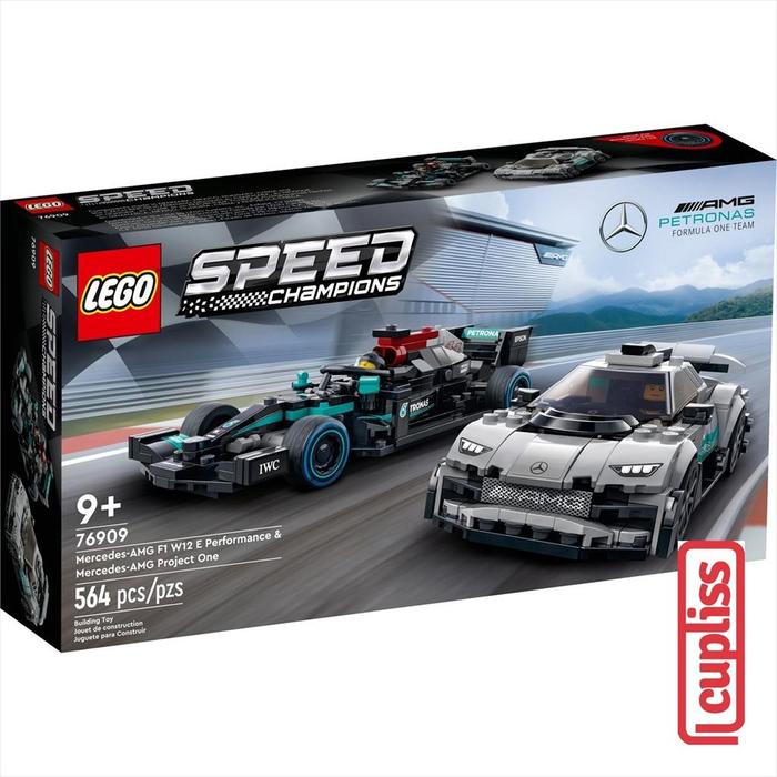 Gambar LEGO Speed Champions 76909 Mercedes AMG F1 W12 E and Project One dari Cupliss undefined Tokopedia