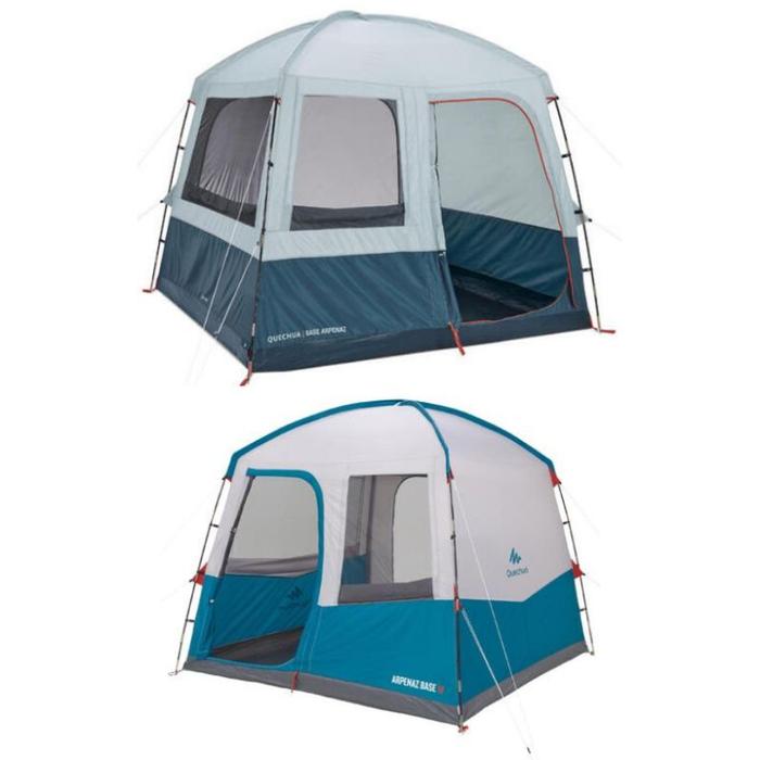 Tenda Quechua Arpenaz Base M Supported Camping Area Kapasitas Shelte