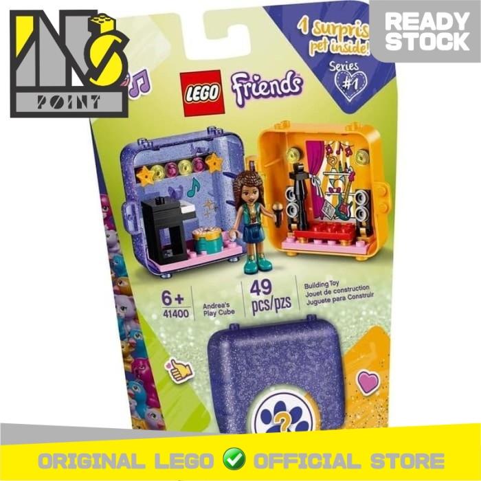 Gambar LEGO 41400 - Friends - Andrea's Play Cube - Singer dari Ins Point undefined Tokopedia