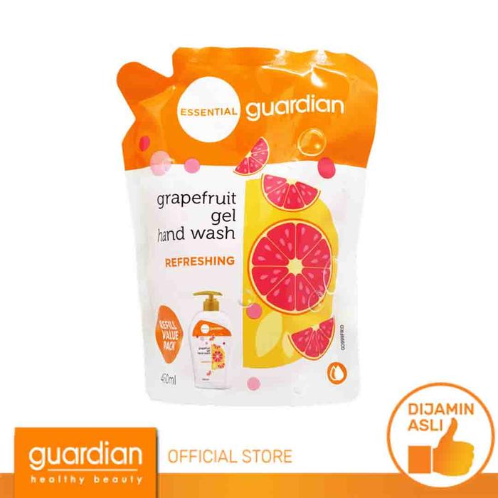 Gambar Guardian Essential Grapefruit Refreshing Gel Hand Wash Refill 450ml dari Guardian Official Store undefined Tokopedia