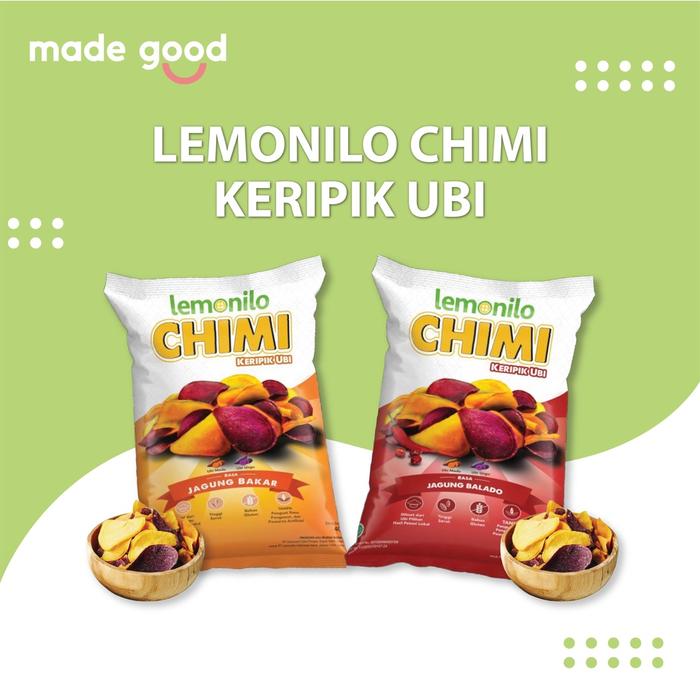 Gambar Lemonilo Chimi Ubi Snack Keripik Halal No MSG Bebas Gluten Free 40gr - - Jagung Bakar dari Sevaa Ryaaa undefined Tokopedia