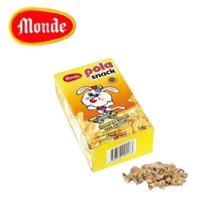 Gambar Monde Pola Snack - Pola 25g 50g - Monde Pola Rasa Kentang - Pola 25g dari Sevaa Ryaaa undefined Tokopedia