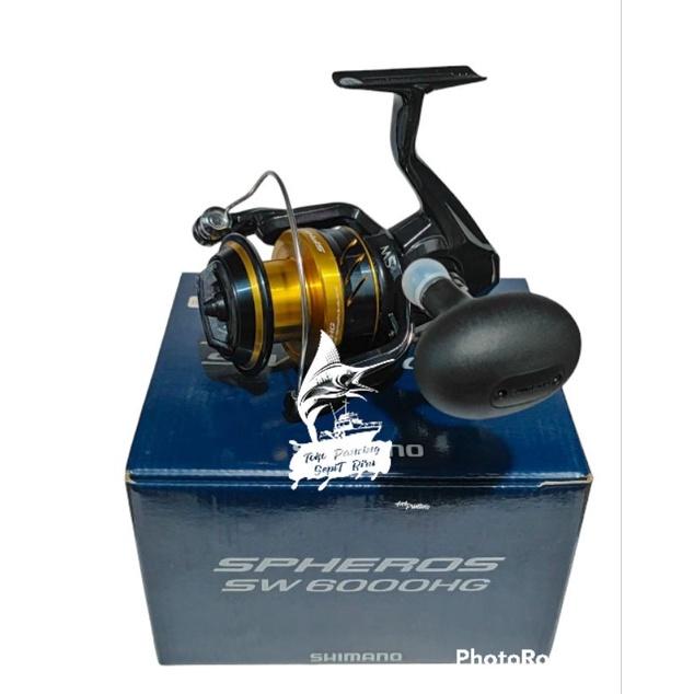 Jual REEL SHIMANO SPHEROS SW 6000HG NEW 2021 Berkualitas Kota