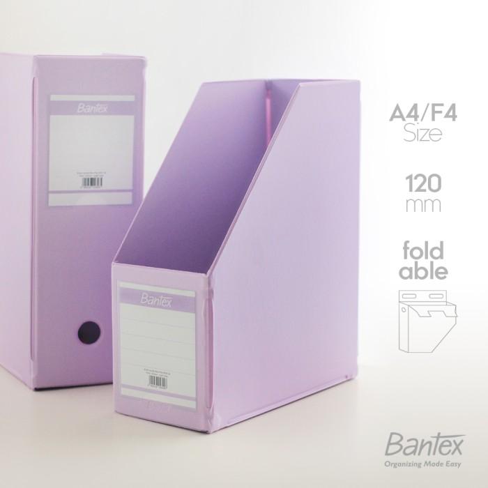 Gambar Bantex Box File 4022 Magazine File Extra Jumbo 12cm A4 Light Lilac - Folio/F4 dari Arjuna Stationery undefined Tokopedia