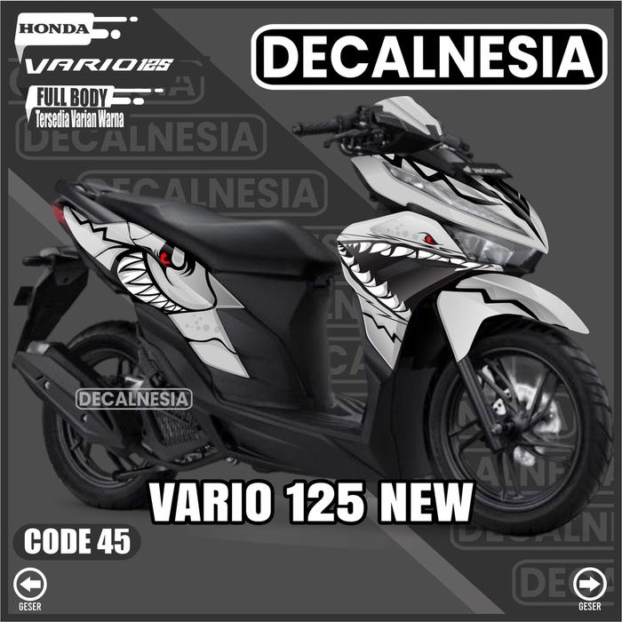 Jual Stiker Decal Vario 125 New 2023 Full Body Sticker Motor CBS ISS SP ...