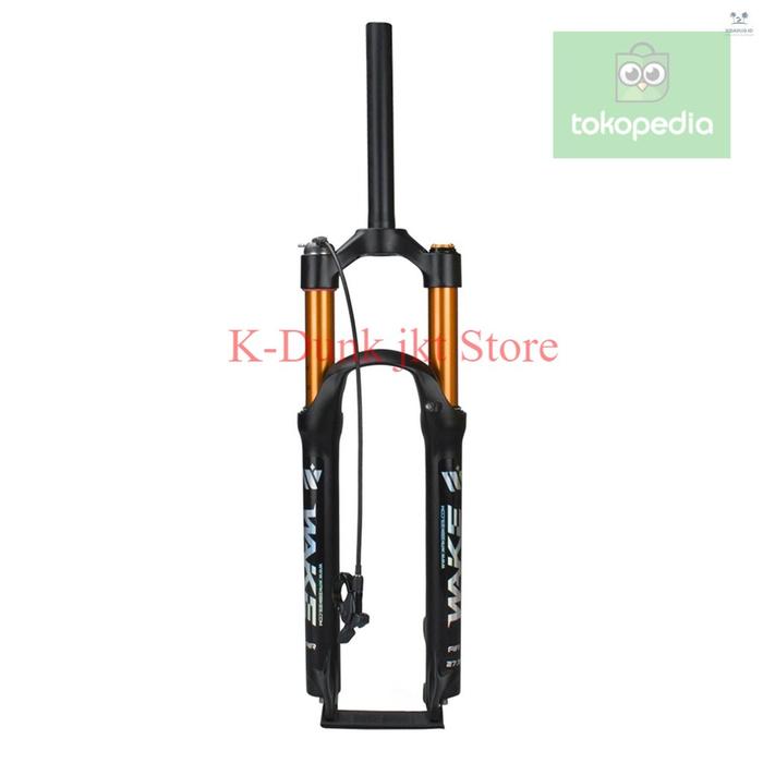 Gambar Shock Suspensi Depan Sepeda Gunung MTB Dengan Kunci Remote Control - Warna-warni, 27.5" dari K-Dunk Jkt Store undefined Tokopedia