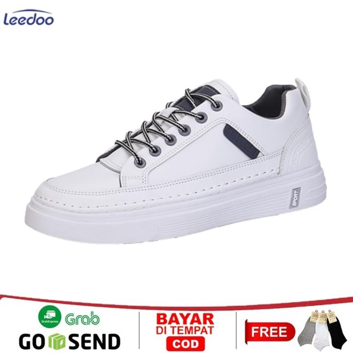 Gambar Leedoo Sepatu Pria Casual Sneakers Outdoors Lari Olahraga Import Mc419 dari miane shop undefined Tokopedia