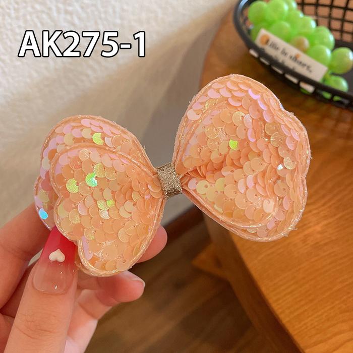 Gambar Jepit Rambut Korea Anak Perempuan Pita Manik Mermaid Glitter AK275 - AK275-1 dari NOMIDE STORE undefined Tokopedia