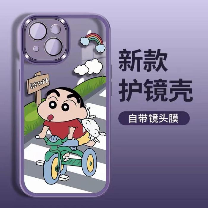 Gambar Crayon Shin-Chan Candy Colors Phone Case Untuk Iphone 14 11 13 12 Pro dari Mekar_office undefined Tokopedia