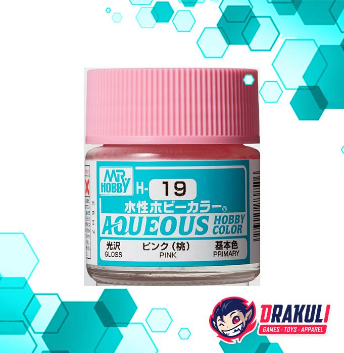 Gambar Mr. Hobby Model Kit Paint Aqueous Hobby Color - Pink H19 dari Drakuli Games Store undefined Tokopedia