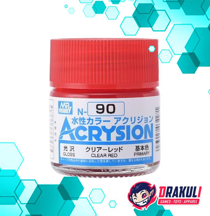 Gambar Mr. Hobby Acrysion Model Kit Paint - Clear Red N90 dari Drakuli Games Store undefined Tokopedia