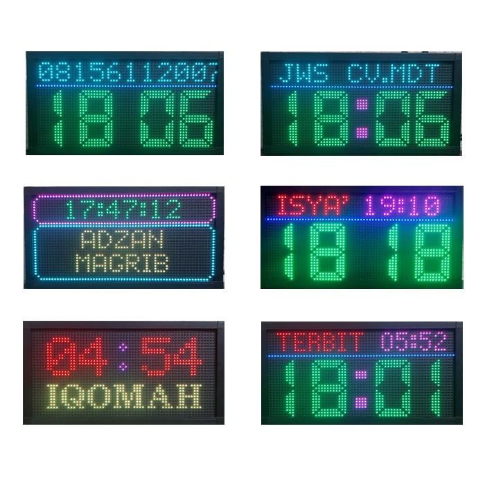 Gambar Controller Jws Khalifah Jadwal Sholat Jam Masjid P5 RGB - 1 BARIS - 1X1 1PANEL, Kontroller Only dari CV. MEDIA DIGITAL TECHNOLOGY undefined Tokopedia