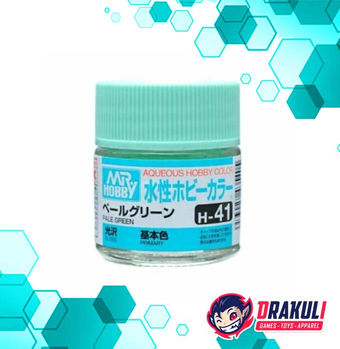 Gambar Mr. Hobby Model Kit Paint Aqueous Hobby Color - Pale Green H41 dari Drakuli Games Store undefined Tokopedia