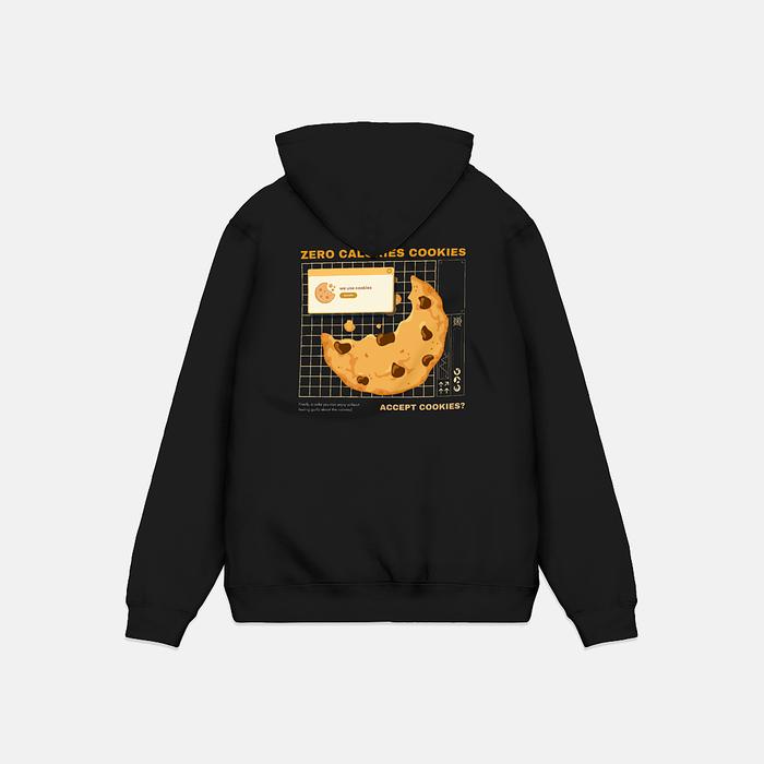 Gambar Pullover Hoodie Zero Calories Cookies - Black, S dari Codebeast ID undefined Tokopedia