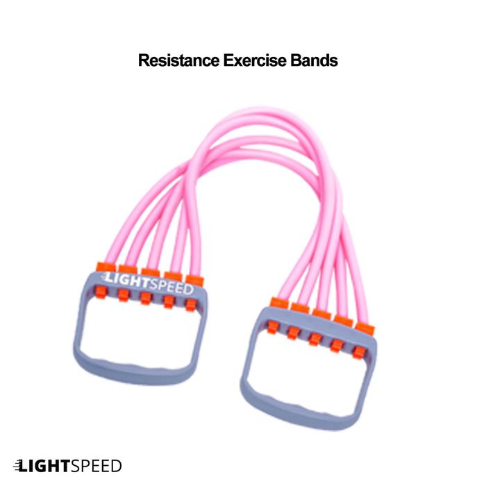 Gambar LIGHTSPEED Resistance Exercise Bands / Resistance Band - PINK, Exercise Band dari lightspeed.co undefined Tokopedia