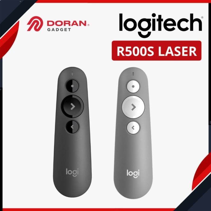 Gambar Logitech R500S Laser Pointer Presentation Remote | Laser Presentasi - Graphite dari Doran Gadget Authorized Bali undefined Tokopedia