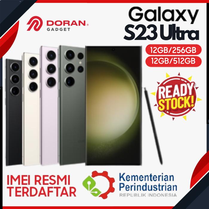 Gambar Samsung Galaxy S23 Ultra 5G 12/256GB | 12/512GB Garansi Resmi - Green, 12/512GB dari Doran Gadget Authorized Bali undefined Tokopedia