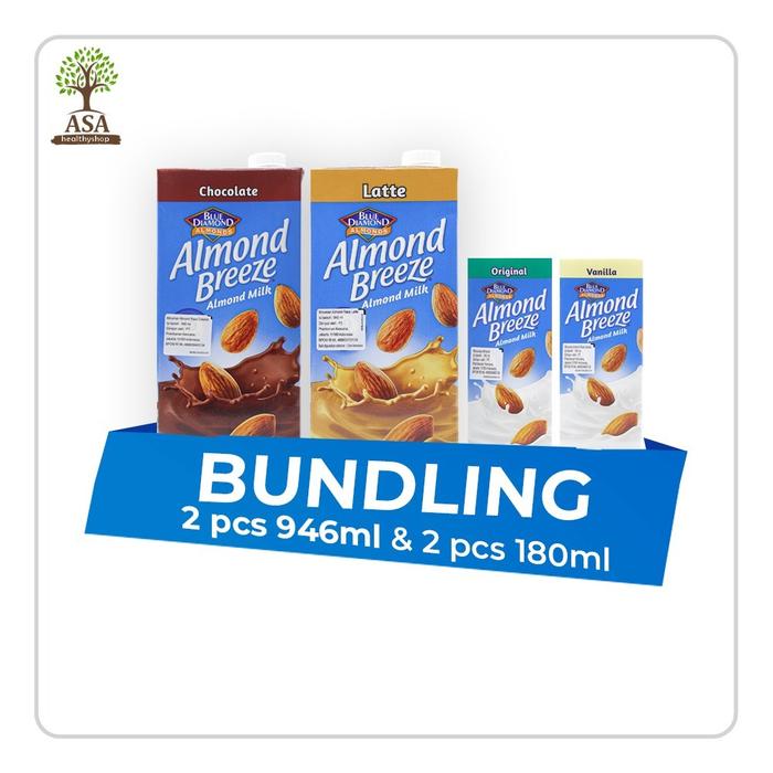 Gambar Bundling Blue Diamond Almond Breeze 4 pcs - BUNDL-BDAB22 dari SING SAREH undefined Tokopedia