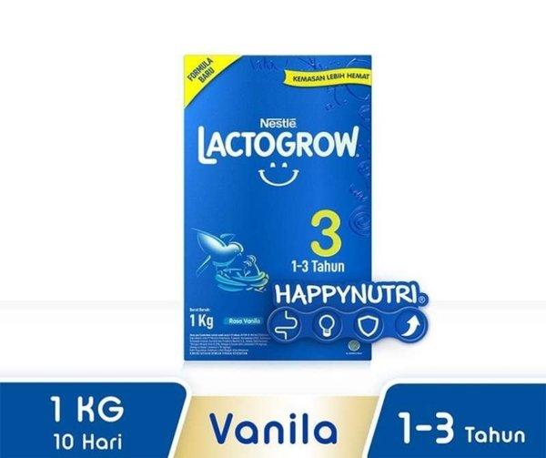 Gambar Lactogrow 3 Vanila 1kg dari JISFALA STORE undefined Tokopedia