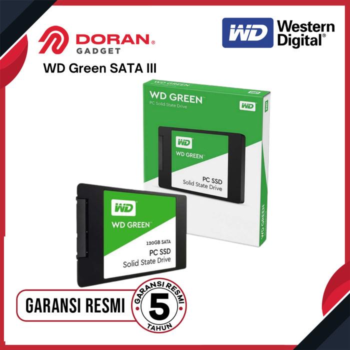 Gambar SSD WD Green 240GB SATA3 6GB/s - Garansi Resmi - 240 GB - 480 GB dari Doran Gadget Authorized Bali undefined Tokopedia