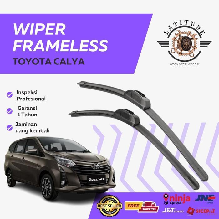 Gambar Wiper Frameless Mobil Toyota CALYA Frameles Import - UNIVERSAL dari LIGHT OFFICIAL STORE undefined Tokopedia