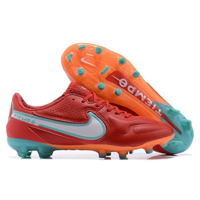 Sepatu Bola Nike Tiempo Legend Red Orange Fg Berkualitas