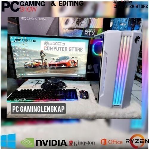Gambar Paket CPU Gaming PC Gamer / Nvidia AMD Ati Radeon intel core i3 i5 - CPU CASE STD dari EXCO COMPUTER STORE undefined Tokopedia