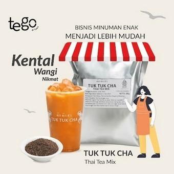 Gambar TUK TUK CHA THAI TEA MIX POWDER MIRIP CHATRAM*E BUBUK TEH THAILAND - Green Tea Mix, 200gr dari To A Tea undefined Tokopedia