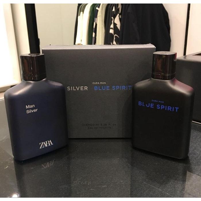 Jual LIMITED EDITIONPARFUM ZARA MAN SILVER BLUE SPIRIT 100ML