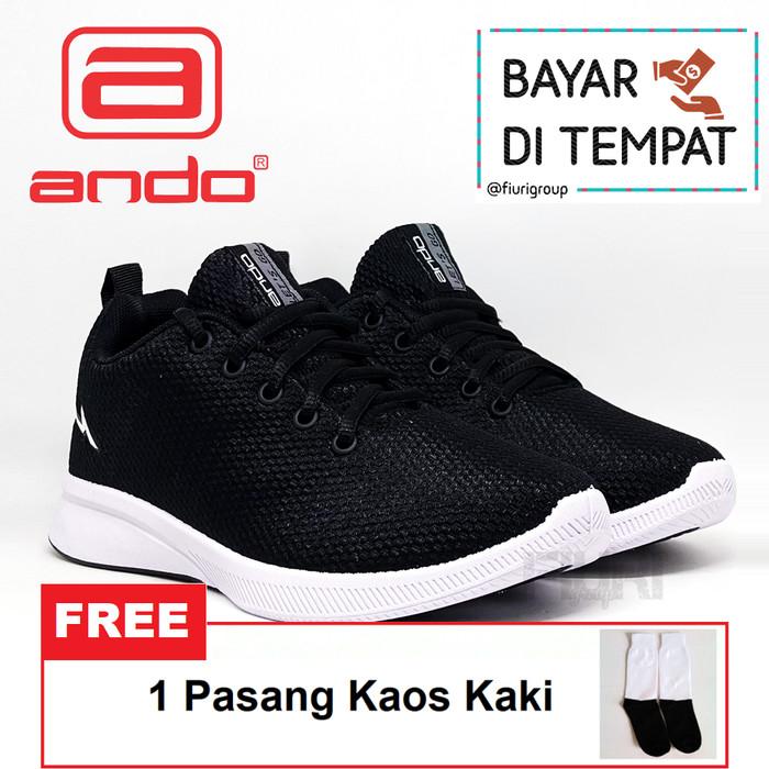 Gambar ANDO MIA 37-40 HITAM PUTIH SEPATU SEKOLAH SD SMP SMA WANITA - Hitam Putih, 39 dari FIURI GROUP undefined Tokopedia