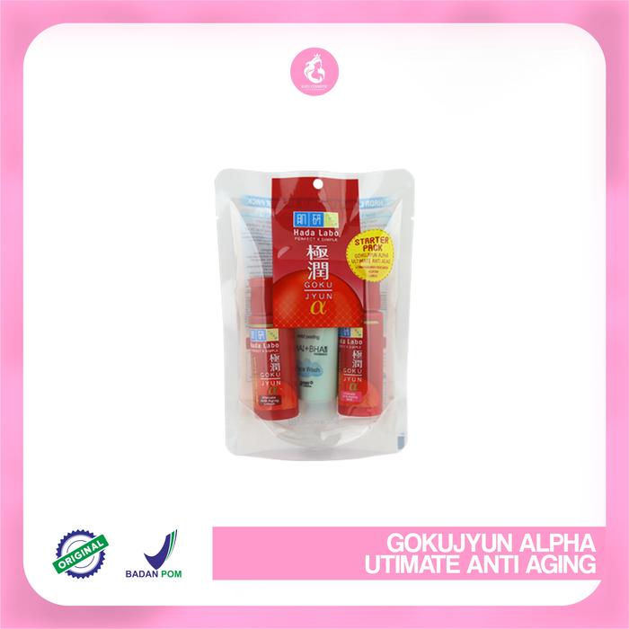 Gambar HADA LABO Starter Pack Gokujyun Shirojyun Gokujyun Alfa - alpha dari RatuCosmetic8 undefined Tokopedia