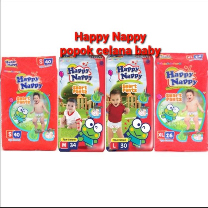 Gambar Happy Nappy Baby Pants S40 M34 L30 Xl26 S M L Xl 26 Popok Celana Bayi - (MERAH)-S-40 dari succeesstore undefined Tokopedia
