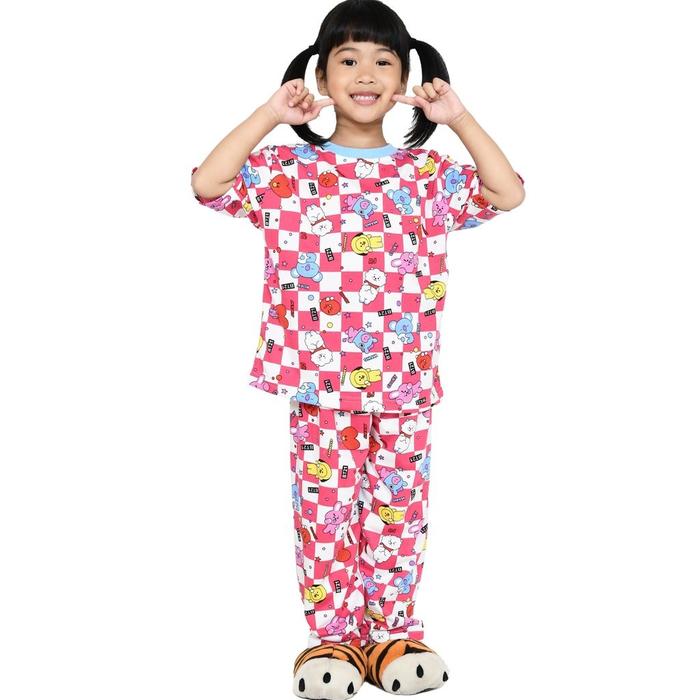 Gambar Baju Setelan Anak Perempuan Set Kaos Cewek 1 2 3 4 5 6 8 9 Tahun Kado - FANTA, XS dari Rafa Kidss undefined Tokopedia