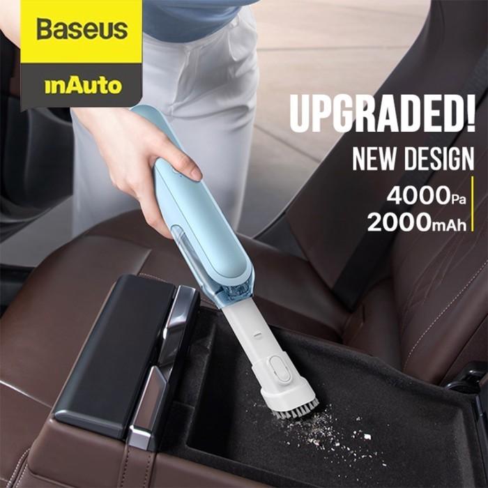Gambar Baseus A1 Vacuum Cleaner Portable Penyedot Penghisap Debu Mobil Rumah - Biru dari ISHAKUNIKI undefined Tokopedia
