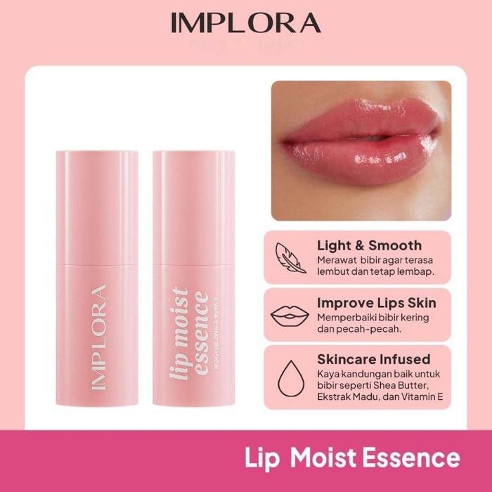 Gambar Implora Lip Moist Essence | Lip Moist Serum | Pelembab Bibir - Moist serum dari elitmarket undefined 5 Tokopedia
