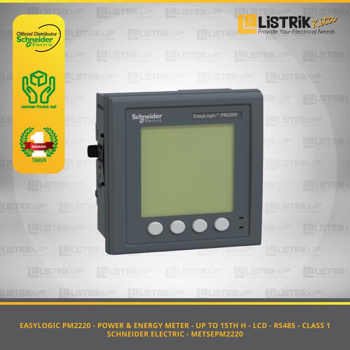 Jual Schneider Power & Energy Meter LCD PM2220 METSEPM2220 Jakarta