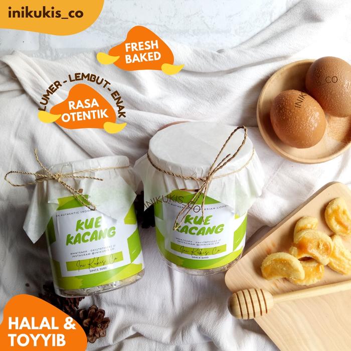 Gambar KUE KERING KUE KACANG SPECIAL KUE LEBARAN KACANG HIJAU KHAS MALANG - dari hadley, undefined Tokopedia